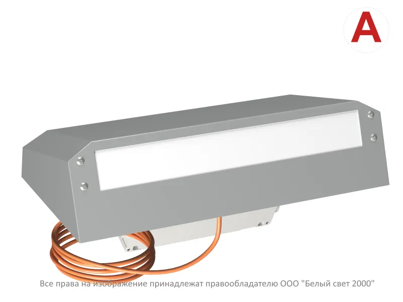 Светильник BS-CUSTOS-10-L1-ELON 4000К Gray (-60) аварийный сер. Белый свет a32435