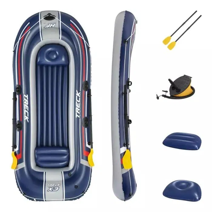 Лодка надувная "Treck X3" (61110) 307х126см до 270кг Bestway 6942138981612
