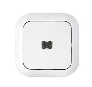Выключатель 1-кл. СП 10А IP20 с подсветкой бел. Bylectrica С1 10-231