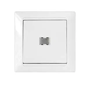 Выключатель 1-кл. СП 10А IP20 с подсветкой бел. Bylectrica С1 10-813