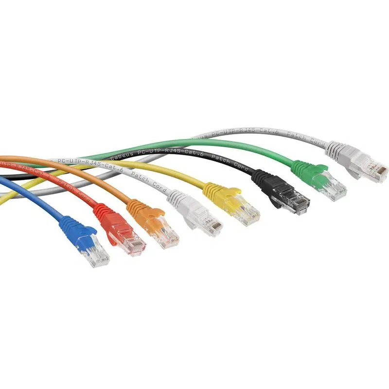 Патч-корд U/UTP кат.6 PC-UTP-RJ45-Cat.6-3m-YL-LSZH 2xRJ45/8p8c неэкранир. LSZH 3м желт. Cabeus 11165c