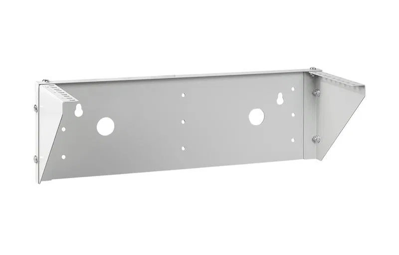 Кронштейн настенный вертикал. NC-3U-V 19дюйм 3U сер. Cabeus 12024c