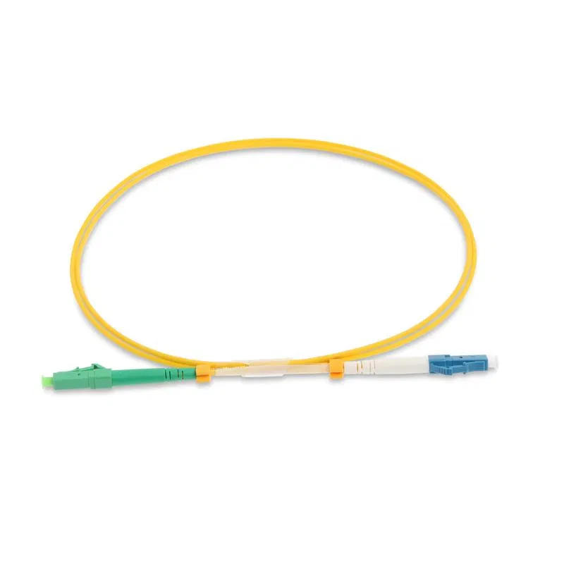 Шнур оптический FOP(s)-9-LC/APC-LC/UPC-1.5m simplex LC/APC-LC/UPC 9/125 sm 1.5м LSZH Cabeus 8032c