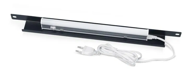 Панель осветительная 19дюйм JK03-BK RAL9004 черн. Cabeus 8765c