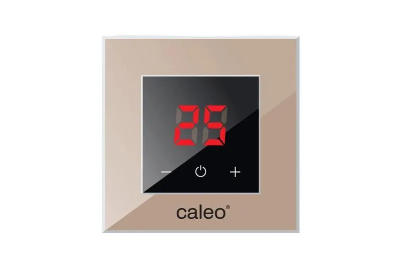 Терморегулятор NOVA встраиваемый цифровой 3.5кВт кофе. CALEO УП-00000356