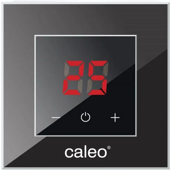 Терморегулятор NOVA встраиваемый цифровой 3.5кВт черн. CALEO УП-00000358