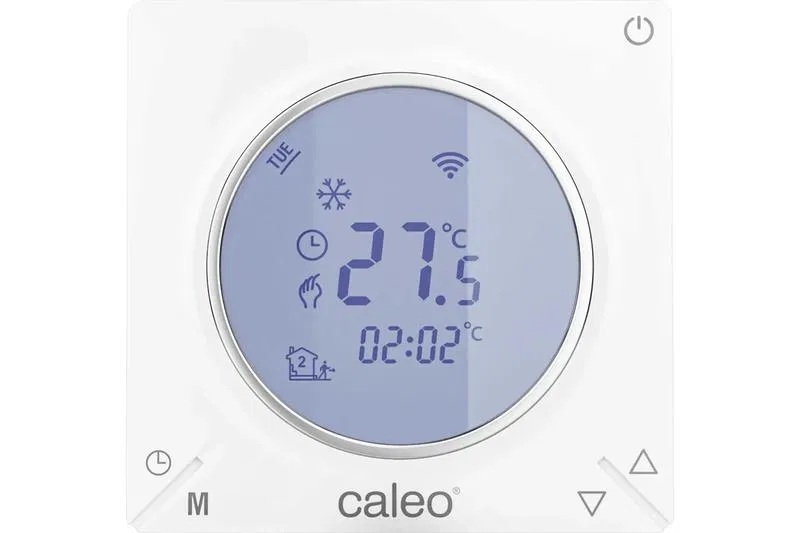 Терморегулятор С935 Wi-Fi встраиваемый цифровой программируемый 3.5кВт CALEO УП-00000392