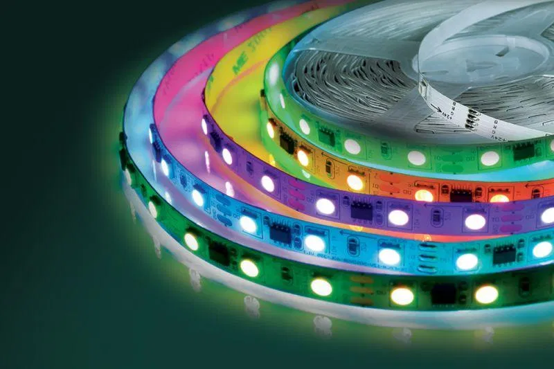 Лента светодиодная DSL-009 2835-54D/RGB (уп.5м) Camelion 15695