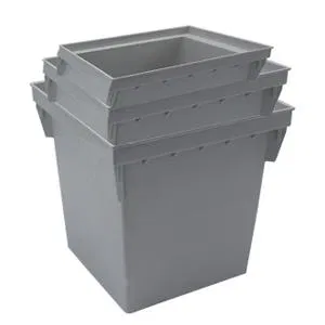 Коробка распределительная 300х300х300мм с крышкой пластик сер. Cetinkaya Pano CP303039