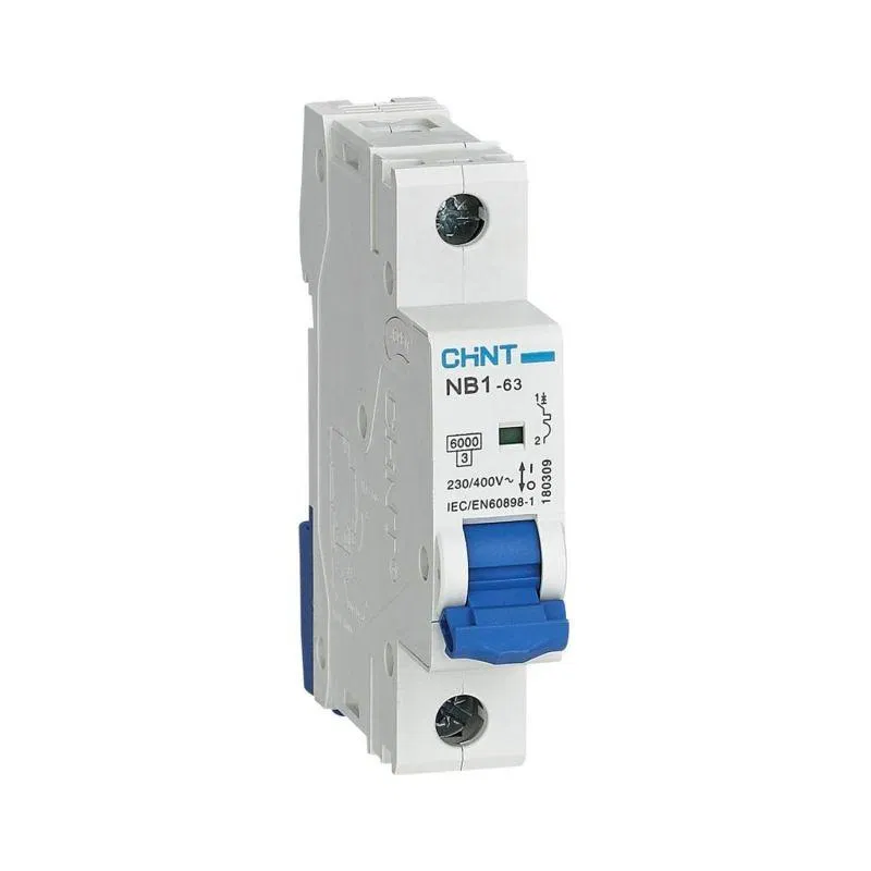 Выключатель автоматический 1п C 13А 6кА NB1-63 (DB) (R) CHINT 179615