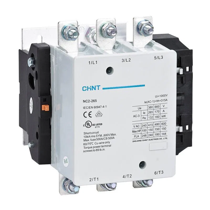 Контактор NC2-265 265А 110В AC-3 50Гц (R) CHINT 237026