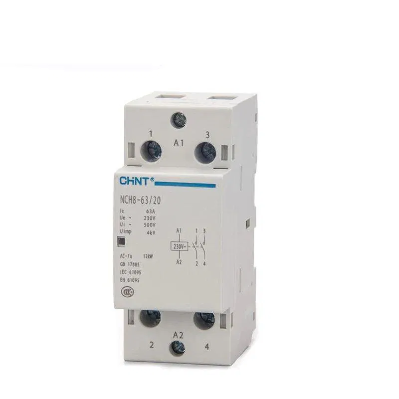 Контактор модульный NCH8-63/02 63А 2НЗ AC220/230В 50Гц CHINT 256211