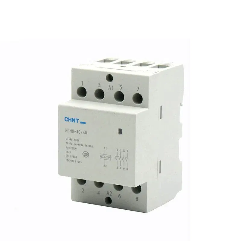 Контактор модульный NCH8-40/22 40А 4п (2НЗ+2НО) кат. 220/230В AC 50Гц (R) CHINT 256215