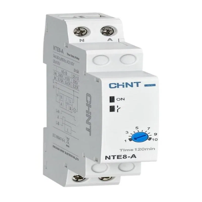 Реле времени NTE8-120A (задержка времени выключения) 12-120с 1НО DC24В (R) CHINT 258350