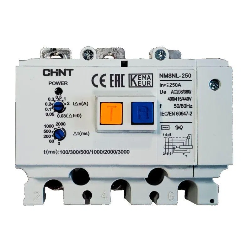 Модуль дифференциального тока NM8NL-250 3п A RCD1 CHINT 449989