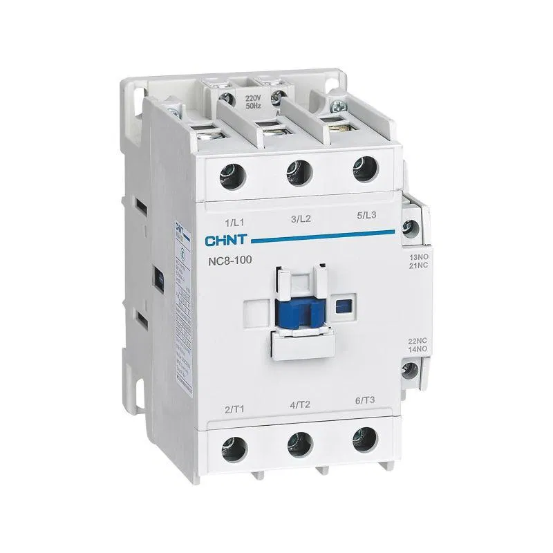Контактор NC8-100/W 3п 100А кат. 100-250В AC/DC 1НО+1НЗ (R) CHINT 506525