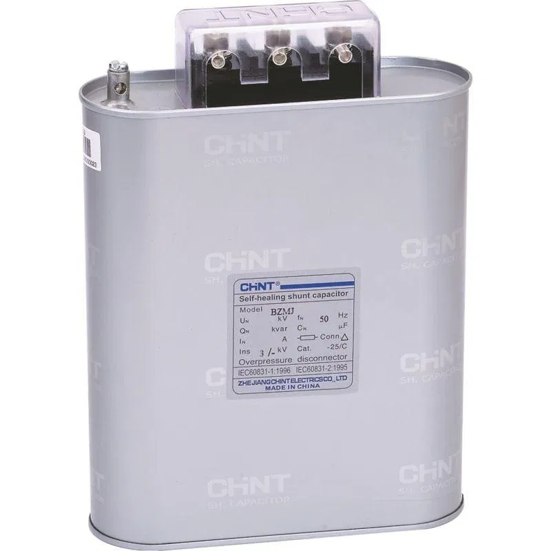 Конденсатор трехфазный BZMJ 0.45-40-3 АС450В 40кВАр CHINT 516335