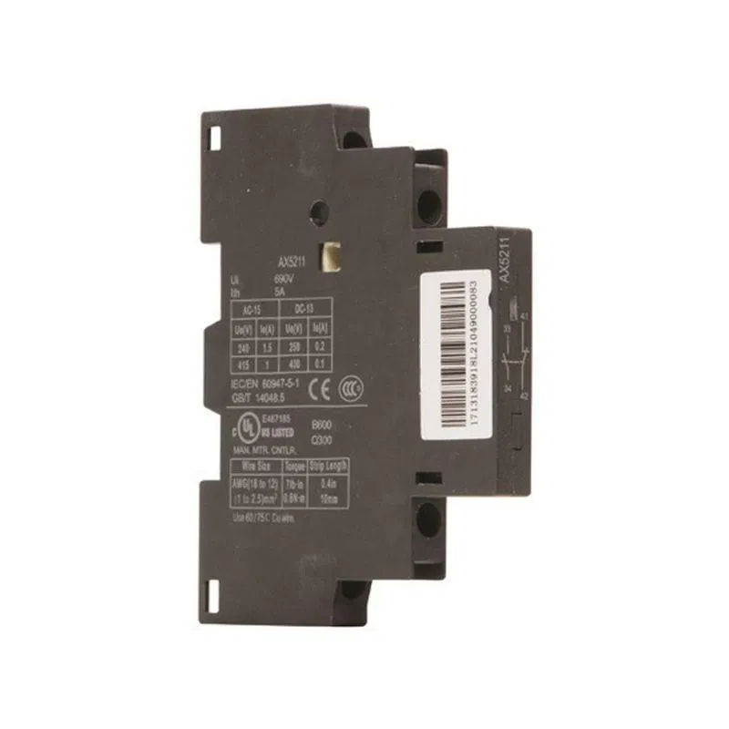 Контакт вспомогательный боков. AX03-S8 20 для NS8 CHINT 570110