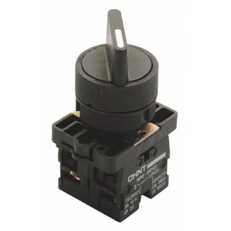 Переключатель NP2-ED33 3 положения 2НО IP40 с фиксацией (R) CHINT 574098