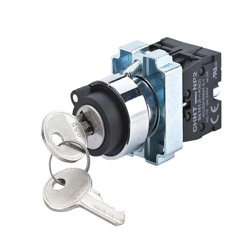 Переключатель NP2-BG35 3 положения фиксацией 1НО+1НЗ IP40 (R) CHINT 574654