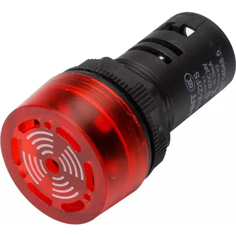 Сигнализатор звуковой ND16-22L d22мм AC/DC110В красн. (R) CHINT 593480