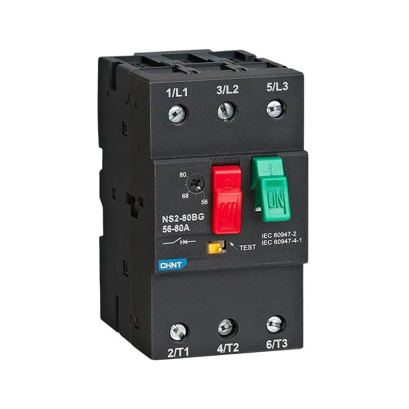 Выключатель автоматический защиты двигателя NS2-80BG 16А-25А (R) CHINT 599660