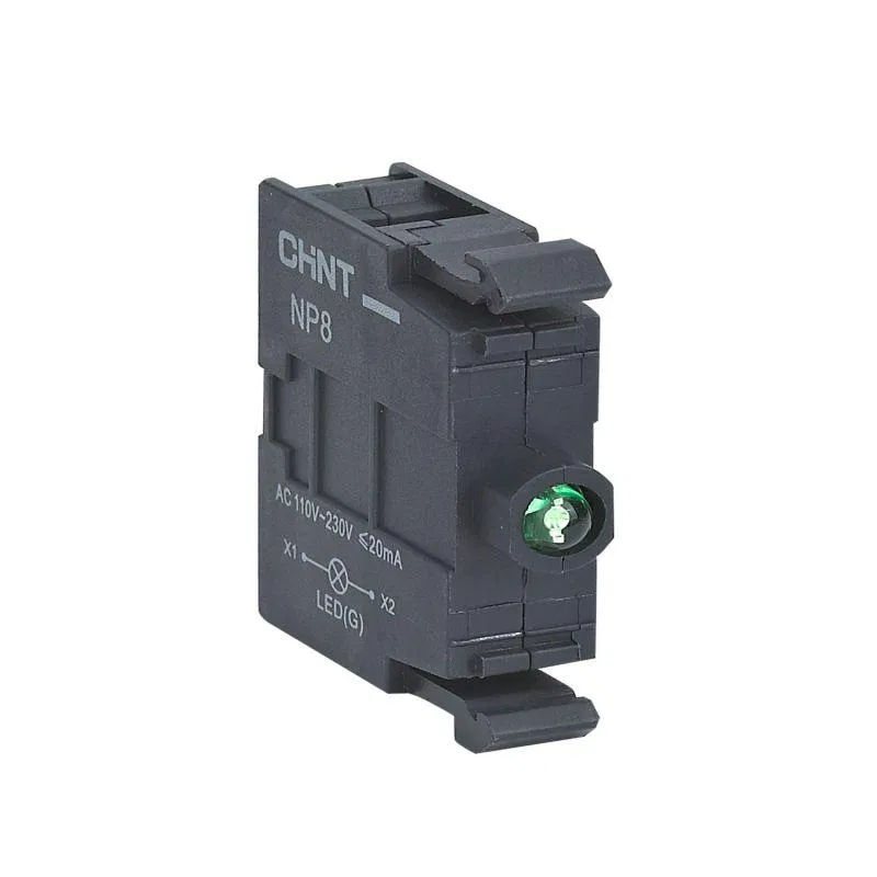 Элемент светодиодный для NP8 AC 110-230В (R) зел. CHINT 667534