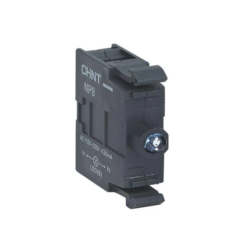 Элемент светодиодный для NP8 AC 110-230В (R) син. CHINT 667537