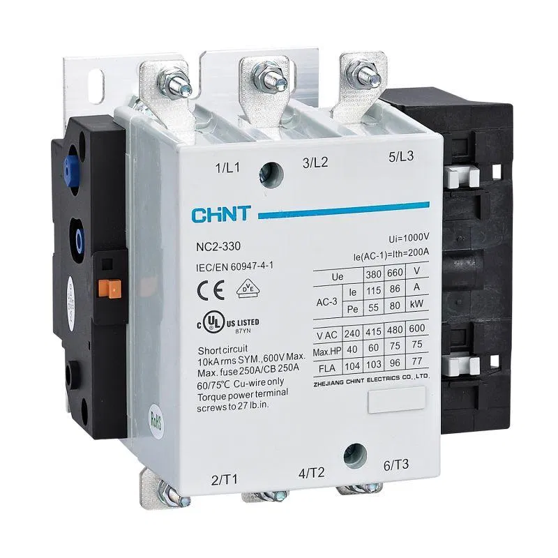 Контактор NC2-330Z 3п 330А 110В DC (R) CHINT 671395