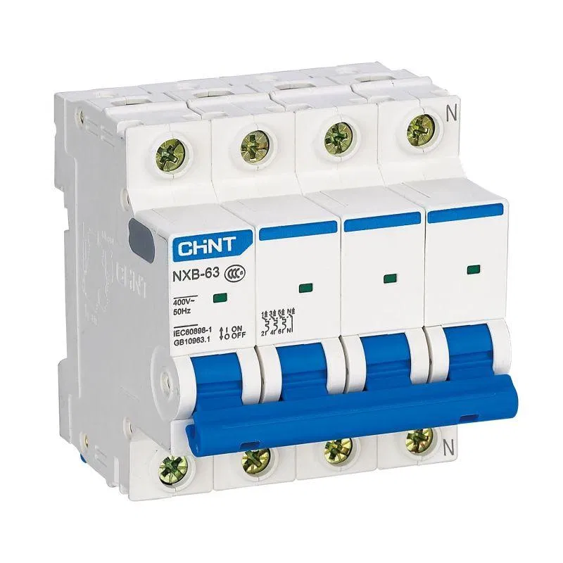 Выключатель автоматический модульный 4п B 3А 6кА NXB-63 (R) CHINT 814270