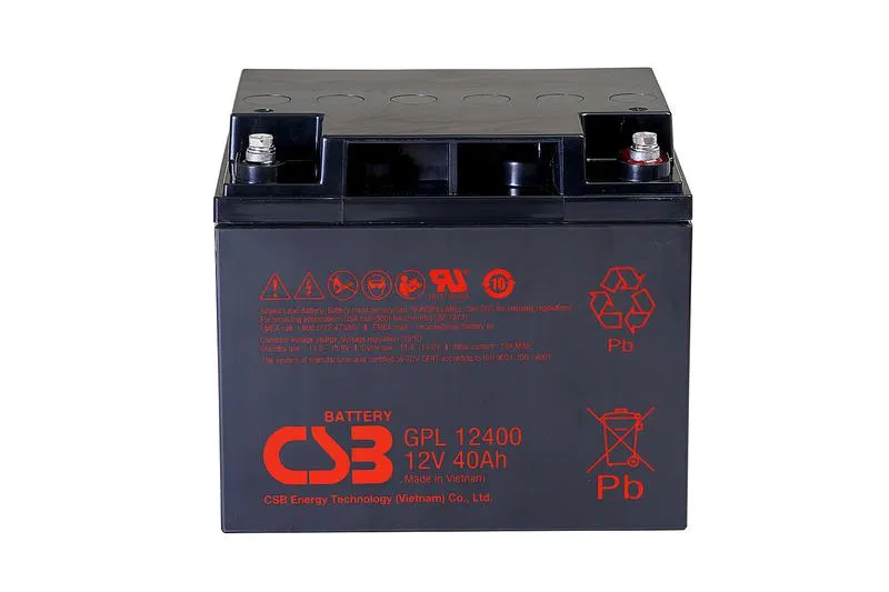 Аккумулятор 12В 40А.ч CSB GPL12400 I CSB