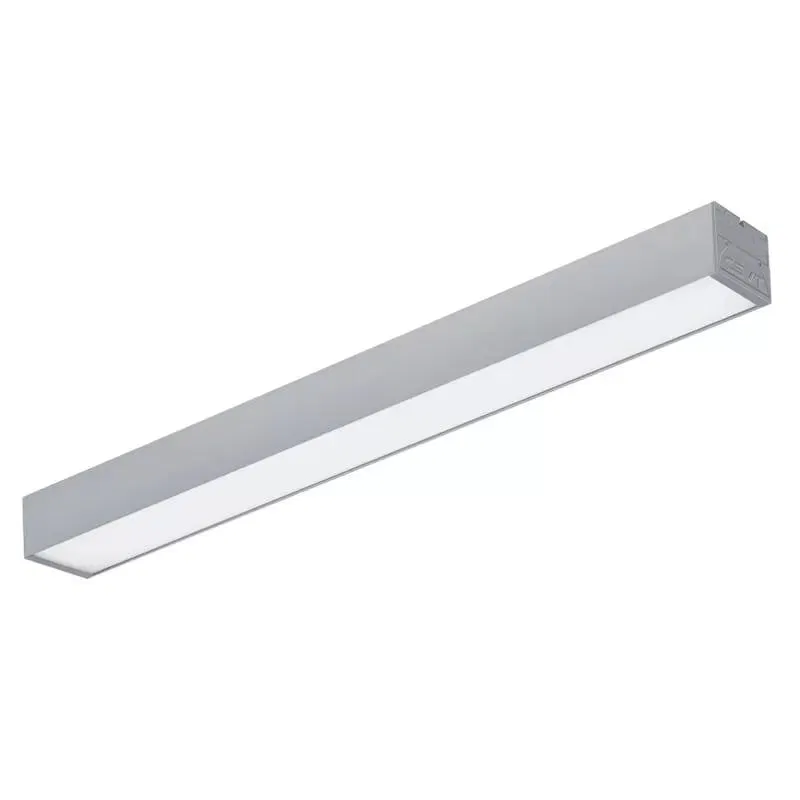 Светильник светодиодный FLORA-100-A 50 4000К IP40 1540х50х70 CRI80 opal-sand с БАП на 3ч сер. LUXDATOR CON CSVT ЦБ-00008433