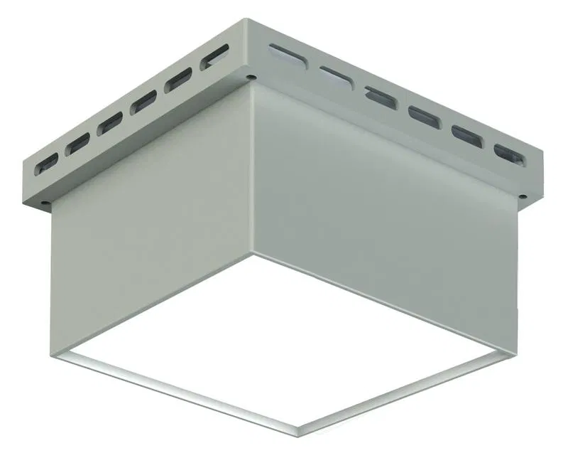 Светильник светодиодный LED-GR 40 (5 модулейх8Вт) 4000К 90х90х40 CRI80 opal-sand IP40 встраив. грильято черн. CSVT ЦБ000019690
