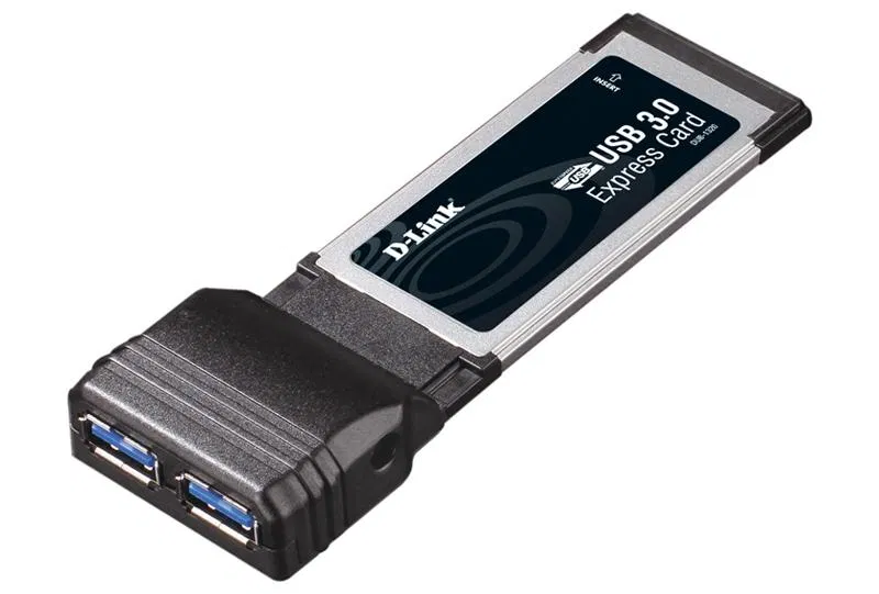 Адаптер для шины ExpressCard DUB-1320/A1A 2-порт. USB 3.0 D-Link 1218292