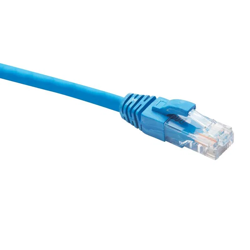 Патч-корд U/UTP кат.5E LSZH нг(А)-HF 0.15м син. Datarex DR-181501