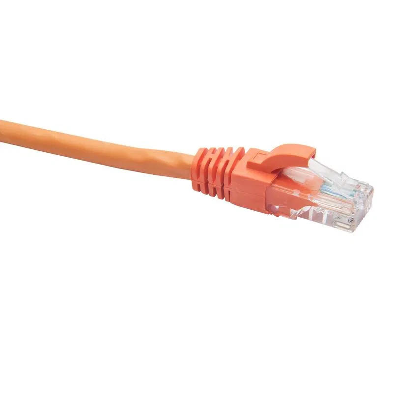 Патч-корд U/UTP кат.5E LSZH нг(А)-HF 0.15м оранж. Datarex DR-181801