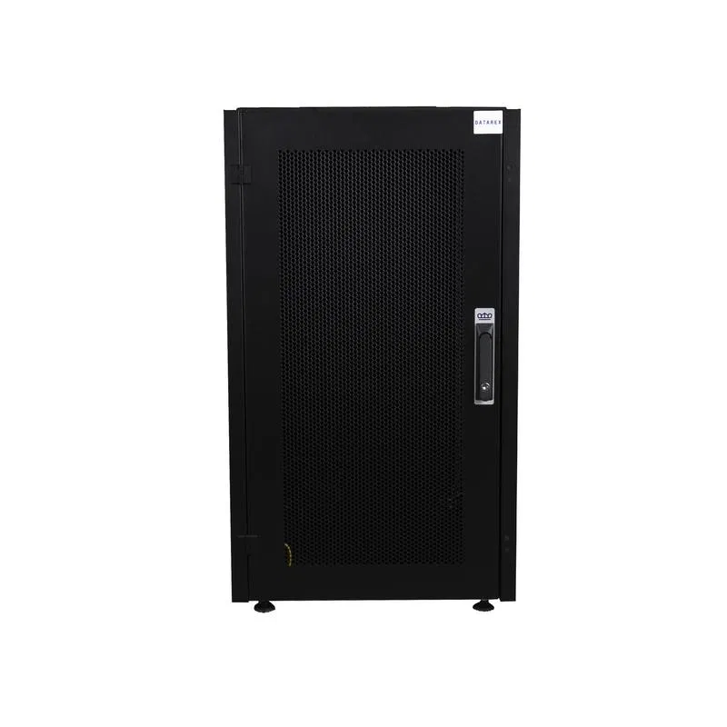 Шкаф напольный 19дюйм 20U 600х600 передн. дверь перфорир.; задн. стенка перфорир. черн. Datarex DR-721001