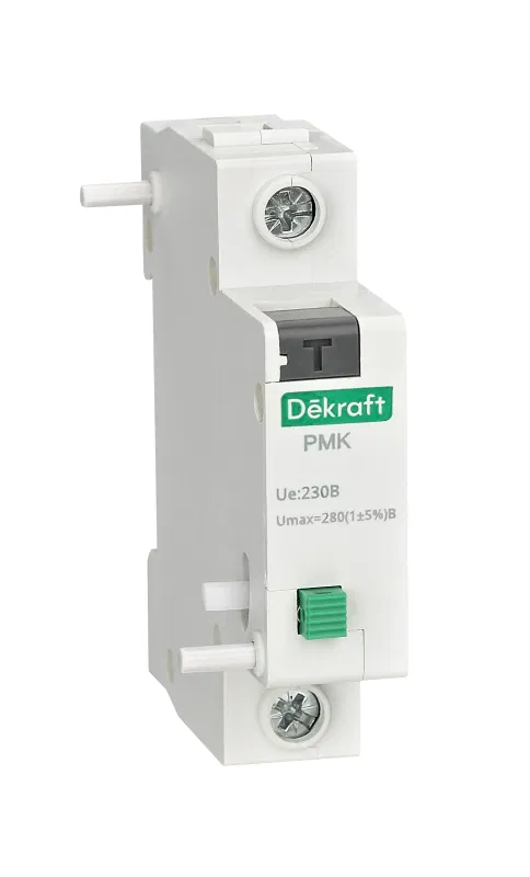Расцепитель максимального напряжения Umax>280В РМК-201 DEKraft 18131DEK