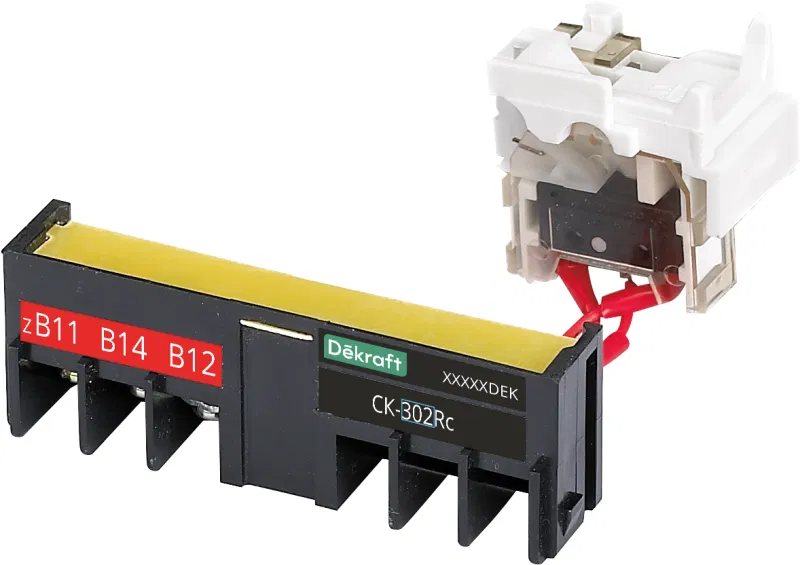 Контакт сигнальный прав. 1НО1НЗ СК-302Rc DEKraft 28716DEK