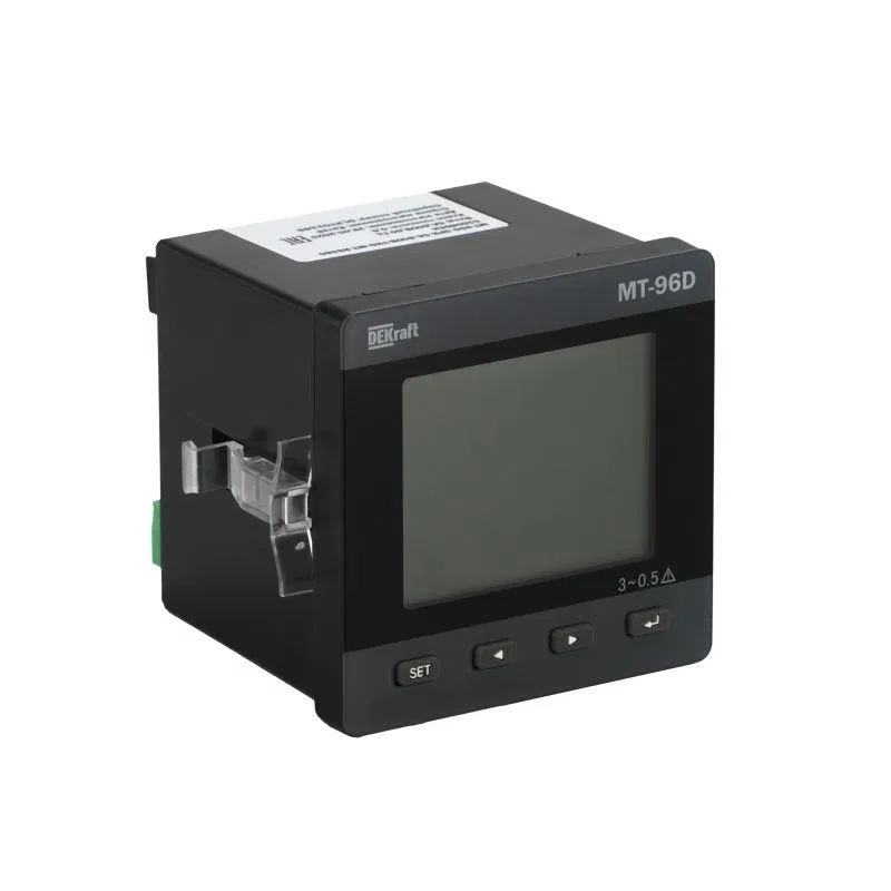 Мультиметр 96х96мм 3ф вход 600В 1А THD RS485+DO МТ-96D DEKraft 51505DEK