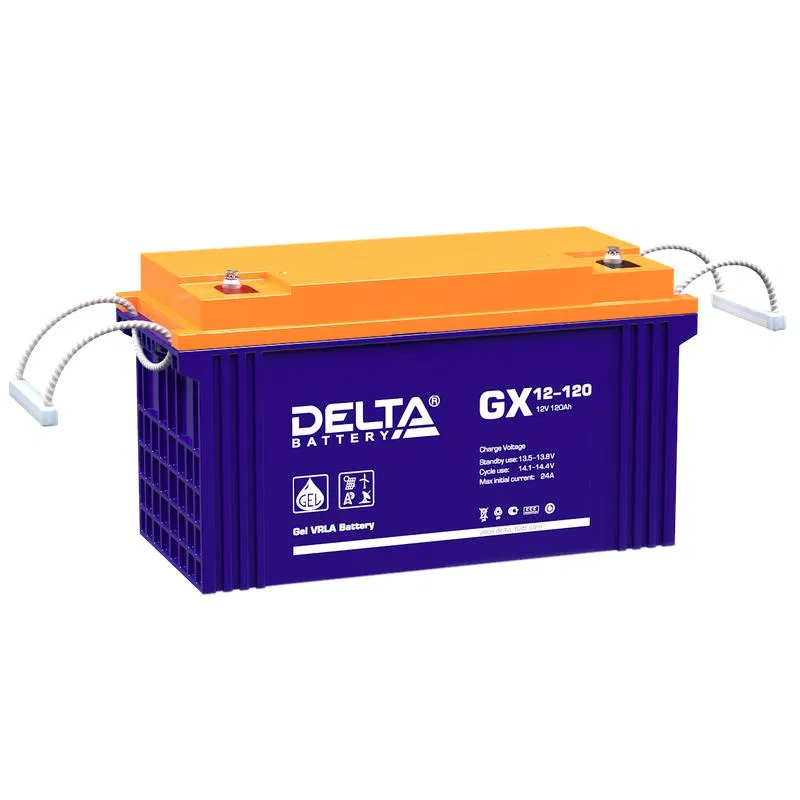Аккумулятор GEL 12В 120А.ч 410х176х224 GX 12-120 Delta 4614010170004