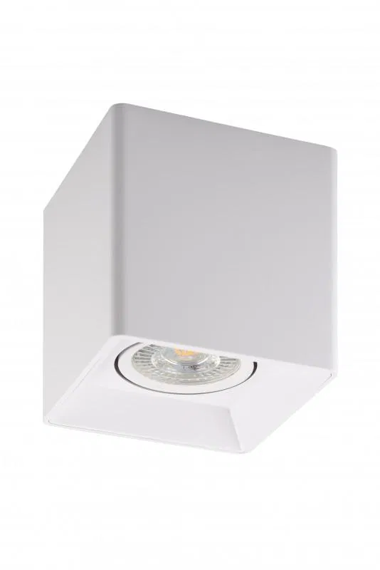 Светильник 10Вт GU5.3 IP20 LED накладной пластик бел. DENKIRS 529040