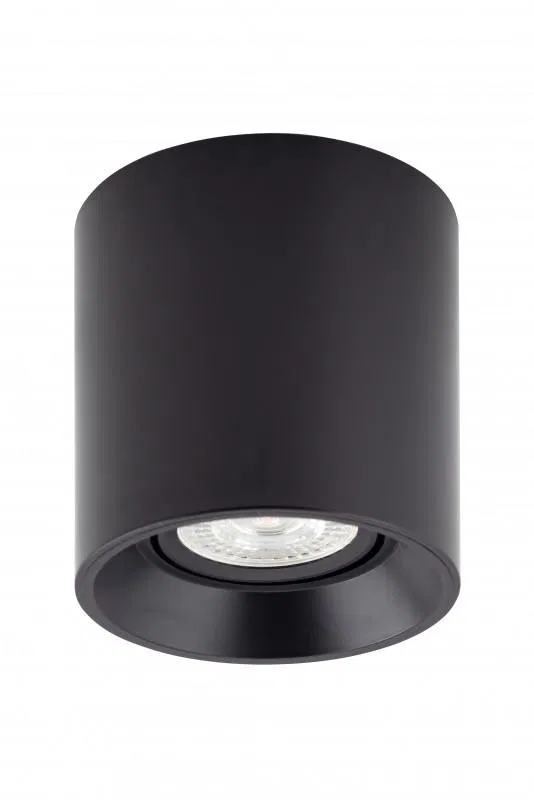 Светильник 10Вт GU5.3 IP20 LED накладной пластик черн. DENKIRS 529043