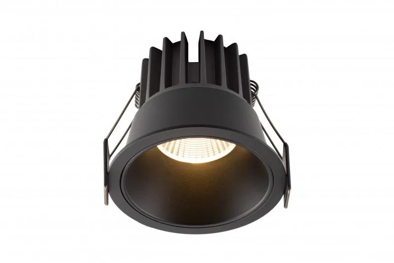 Светильник 7Вт 3000К IP20 LED встраив. алюм. черн. DENKIRS 545352