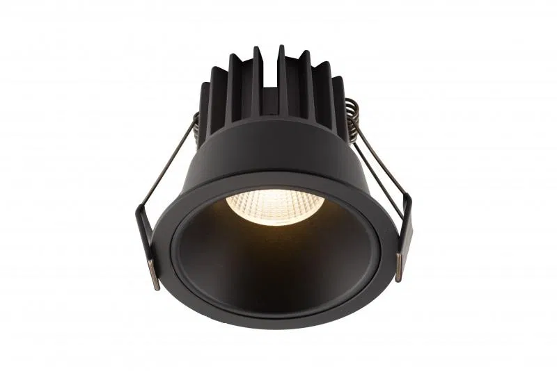 Светильник 12Вт 3000К IP20 LED встраив. алюм. черн. DENKIRS 545357