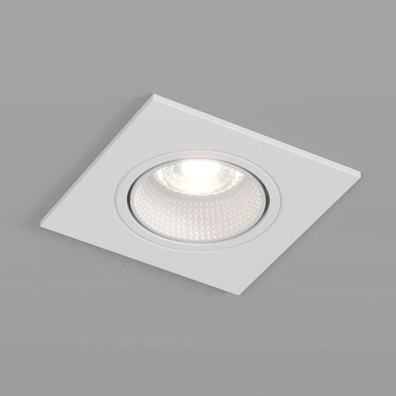 Светильник 10Вт GU5.3 IP20 LED встраив. пластик бел./бел. DENKIRS 654399