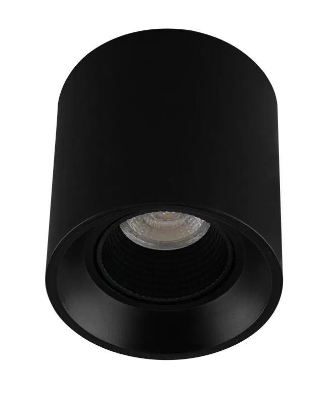 Светильник 10Вт GU5.3 IP20 LED накладной пластик черн./черн. DENKIRS 654427