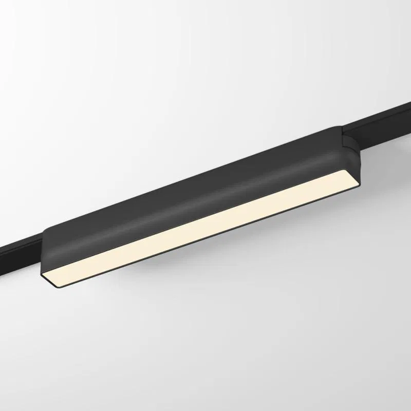 Светильник трековый Air Linear 3000 9Вт 3000К IP20 48В DC 230х26х36мм RA90 120град. со светодиодом алюм. черн. DENKIRS 723256