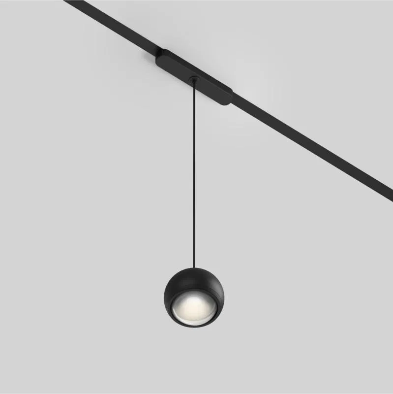 Светильник трековый Air Hang 3000 5Вт 3000К IP20 48В DC 80х76мм RA95 120град. со светодиодом алюм. черн. DENKIRS 723263