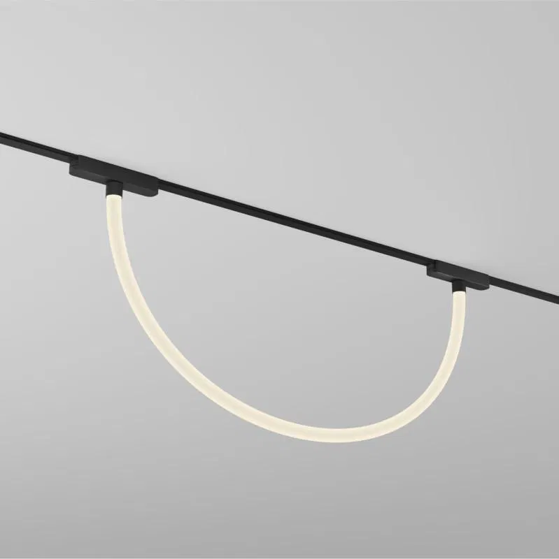 Светильник трековый Air Ray 3000 12Вт 3000К IP20 48В DC 22х1000мм RA90 360град. со светодиодом алюм. черн. DENKIRS 723268